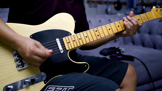 Test Tele bridge pickup "Fender Nocaster 2018" Custom Shop смотреть онлайн