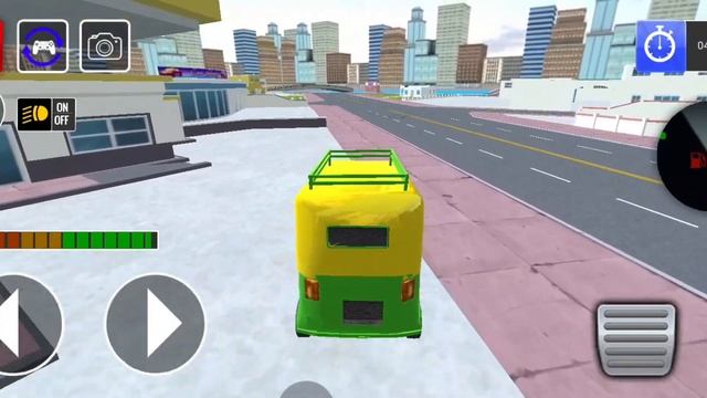 Superhero Tuk Tuk Auto Rickshaw Games Crazy City Taxi Simulator смотреть онлайн