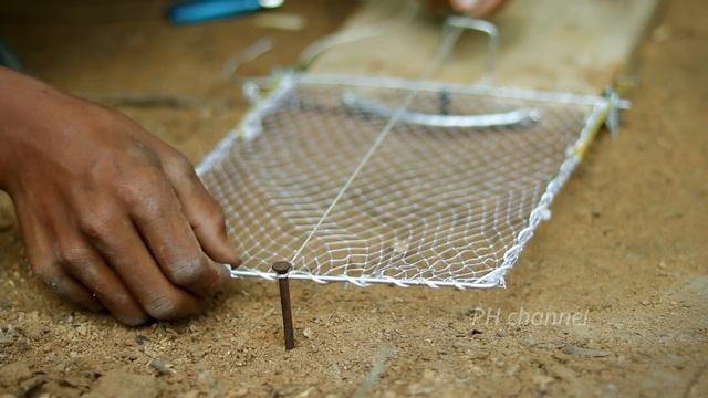 Awesome Creative Parrot Trap Using Net With Wooden Board | Best Deed Fall Bird Trap смотреть онлайн