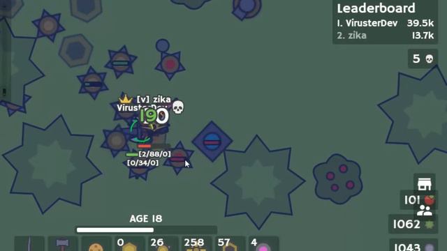 Destroying Zika With OP MooMoo.io mod | MooMoo.io hack смотреть онлайн