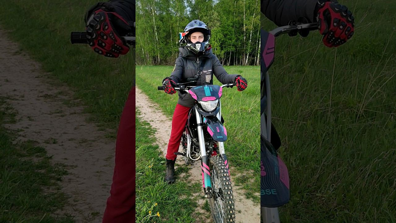Как звучит питбайк с флейтой? #bse #выхлоп #мото #мотодевушка #питбайк смотреть онлайн