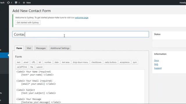 how to install contact form 7 plugin in wordpress | Studio Tech Viral | Wordpress смотреть онлайн