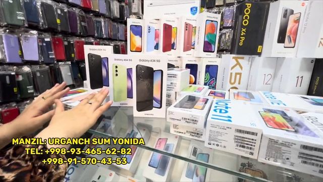 ФАЙЗ САМСУНГ ТЕЛЕФОН НАРХЛАРИ + АКЦИЯ / URGANCH TELEFON NARXLARI #telefon