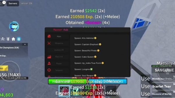 Blox Fruit Script | Auto Farm, Mastery, Bones, Raid | Master Hub ?Smooth!