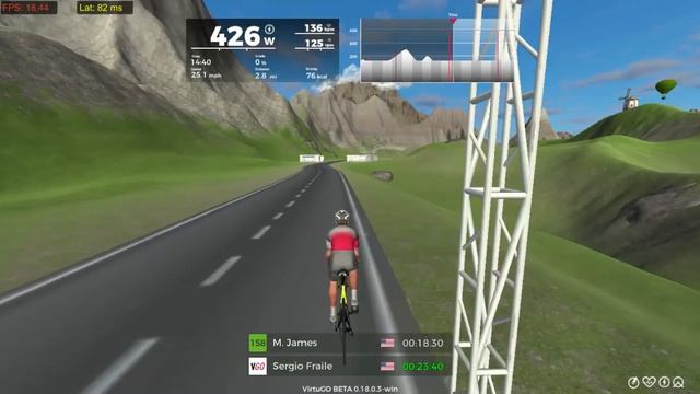 VirtuGO Beta 1st ride and sensors setup смотреть онлайн