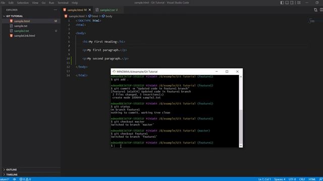 #9 How to create git branch and merge code | Code with MMAK смотреть онлайн