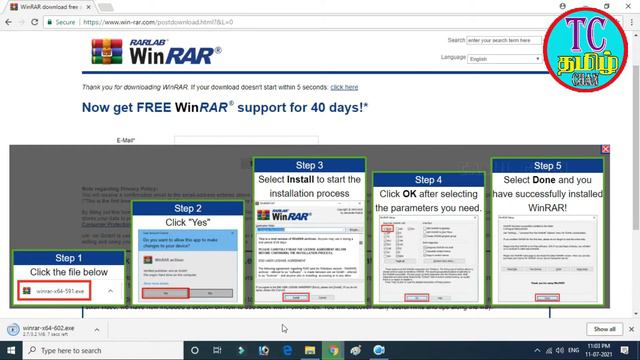 How to Download and Install Winrar on Windows 10/11 смотреть онлайн