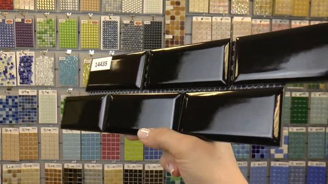 Черная керамическая мозаика кирпичной кладкой смотреть онлайн
