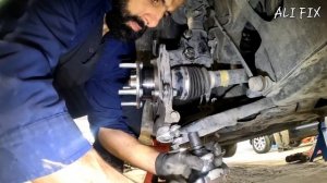 Замена переднего ступичного подшипника Киа Оптима 2018.. kia optima