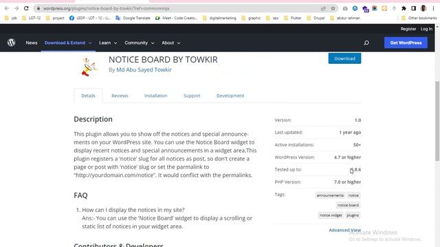 Part -01 | wordpress.org Plugin Update смотреть онлайн