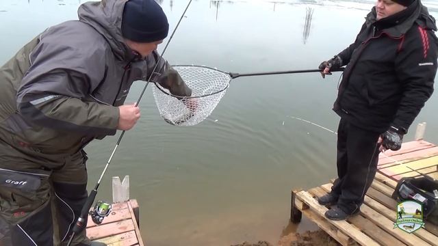 Ловля форели при озерном ледоходе. Академия Отдыха, с. Красноселка, Одесской обл. смотреть онлайн