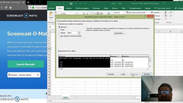 importar archivos con extension dat en Excel смотреть онлайн