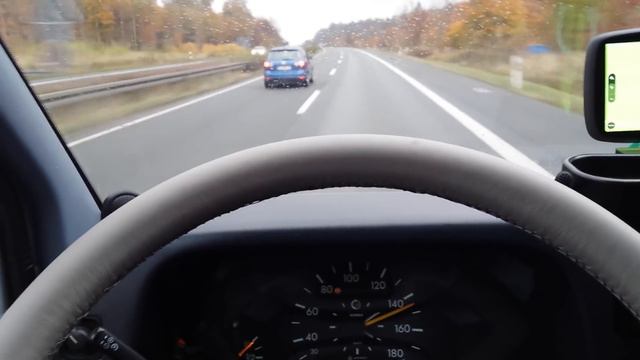 Mercedes Sprinter 312, 2,9 TD, 122 PS przyspieszenie v- max, acceleration, top speed смотреть онлайн