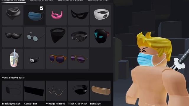 Coran virus roblox mask coûte 15 robux смотреть онлайн