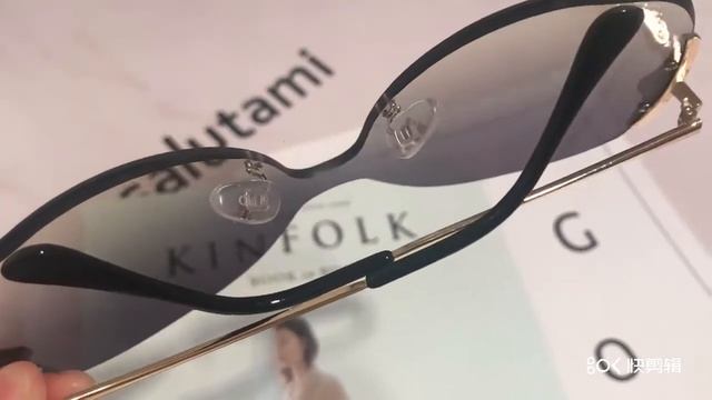 Женские солнцезащитные очки без оправы, цельные, сплав, новинка 2020, роскошный бренд, большие смотреть онлайн