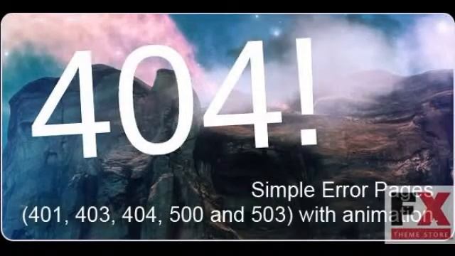 Preview 404 - Error Pages Template Specialty Page смотреть онлайн