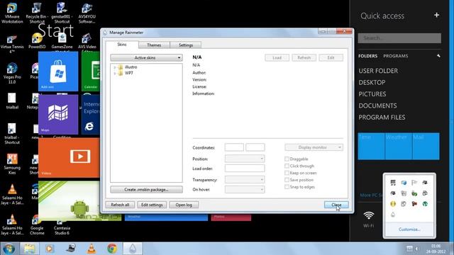 Awesome Windows 8 UI (Theme) for Windows 7 ,xp or vista смотреть онлайн