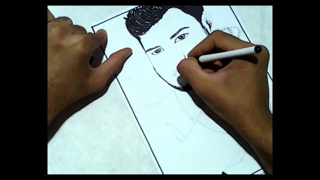 РИСУЕМ ПОРТРЕТ ДРУГА смотреть онлайн