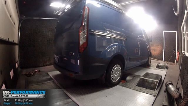 Reprogrammation Moteur Ford Transit 2.2 TDCI 125hp @ 182hp par BR-Performance смотреть онлайн