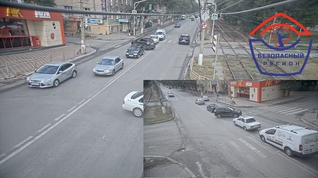 ДТП в Краснооктябрьском районе Волгограда смотреть онлайн
