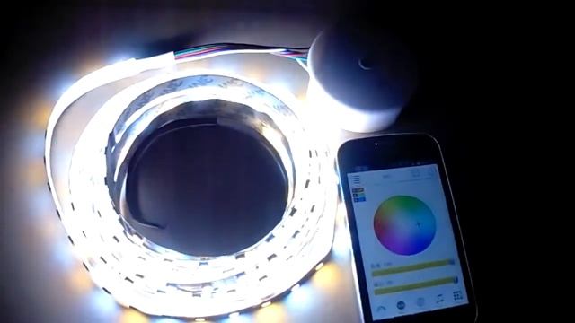 How To Use Smart Phone Control RGBW LED Strip