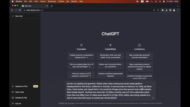 How to Use ChatGPT for Text Correction (How to Correct Spelling and Grammar with Chat GPT) смотреть онлайн