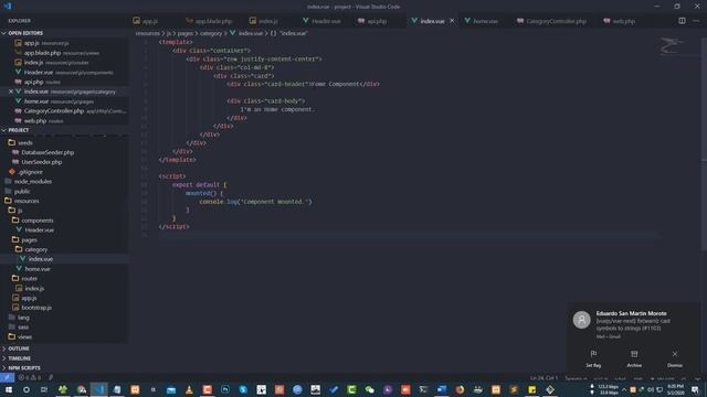 SPA Category List Page - Laravel & Vue SPA Bangla Tutorial смотреть онлайн