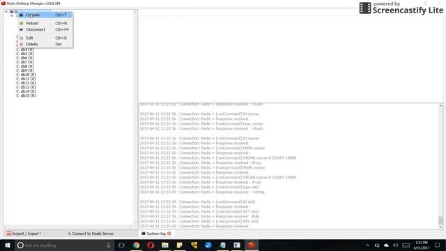 Redis Desktop Manager смотреть онлайн