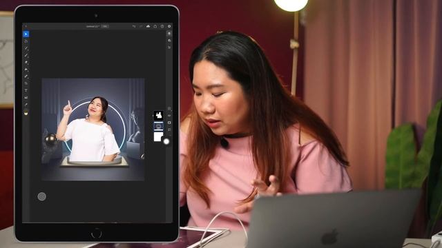 สอนใช้ Photoshop ใน iPad ทำภาพขายของสำหรับมือใหม่ смотреть онлайн