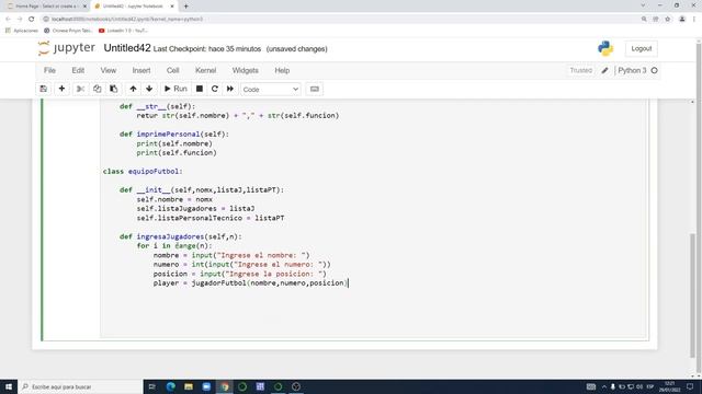 Lenguaje Python 42 - Ejercicio 1 de clases y objetos смотреть онлайн