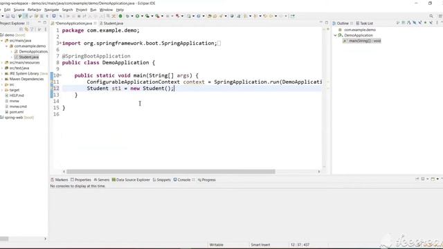 Spring boot dependency injection IoC container @Component annotation | Spring boot Tutorial part 3. смотреть онлайн