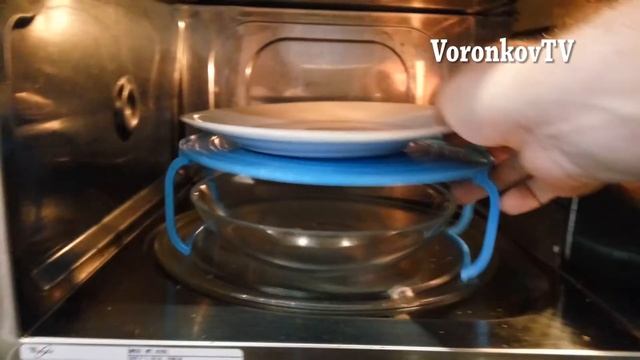 Крышка СВЧ Пластиковая Microwave Steam Rack Double Layer Dish Tray for Kitchen(ЗАКАЗ с AliExpress) смотреть онлайн