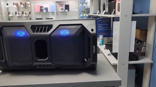 Портативная колонка Perfeo Bastion 50w смотреть онлайн