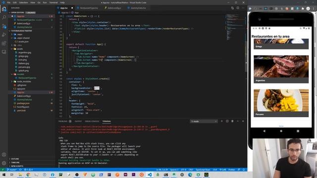 Navegación en React Native: Bottom Tab Navigator - React Navigation 2020 - En Español смотреть онлайн
