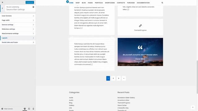 How to customize Savana WordPress theme смотреть онлайн