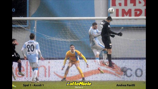FAVILLI Goal (Spal 1 - Ascoli 1) 04/02/17 смотреть онлайн