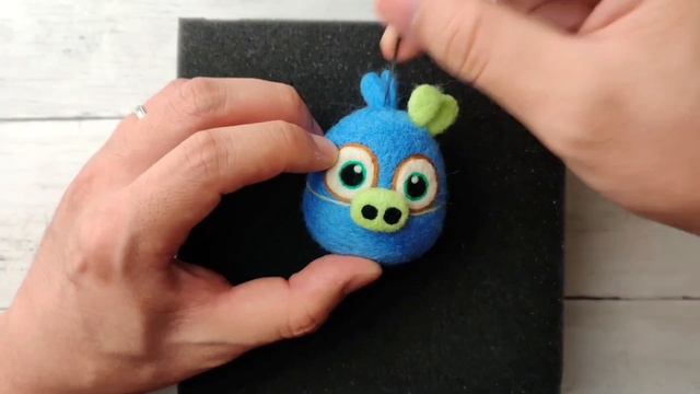 A Blues Halloween - ASMR Needlefelt Wool Art 🤩 смотреть онлайн