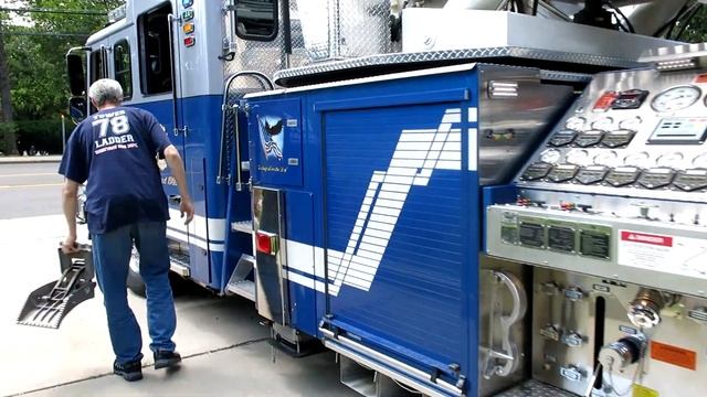 American LaFrance Tower Ladder 78, F.D. Tarrytown, NY смотреть онлайн