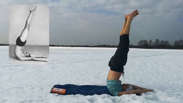 Нираламба Сарвангасана I и II/поза сарвангасаны без опоры 1,2 *3 и 4(Техника выполнения асан йоги) смотреть онлайн