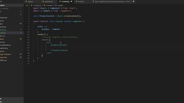React.js - How to Build CRUD Application and Fetch data with Context API (#3) смотреть онлайн