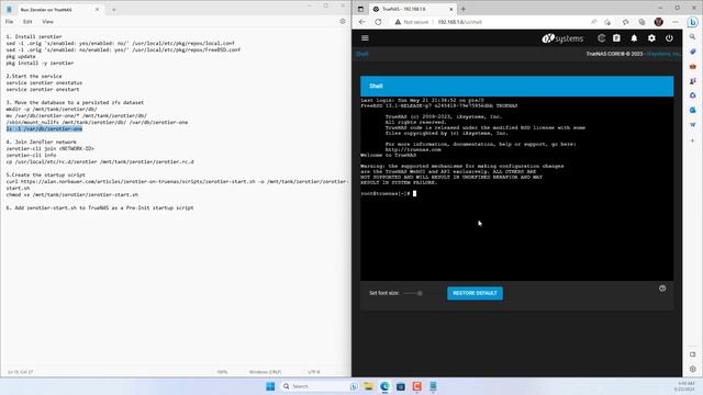 Step by step to build TrueNAS core and remote access смотреть онлайн