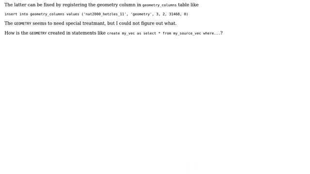 GIS: Create vector layers in sql in spatialite db with PyQGIS / QtSql смотреть онлайн