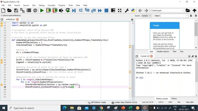 Workshop on Monte Carlo Simulation in Python - Session 2 смотреть онлайн