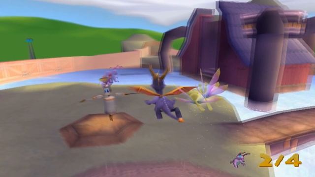 Прохождение Spyro 2: Ripto's Rage (PS) #19 - Robotica Farms смотреть онлайн