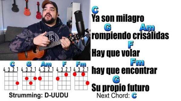 DOS ORUGUITAS - Encanto Ukulele Play Along and Chords