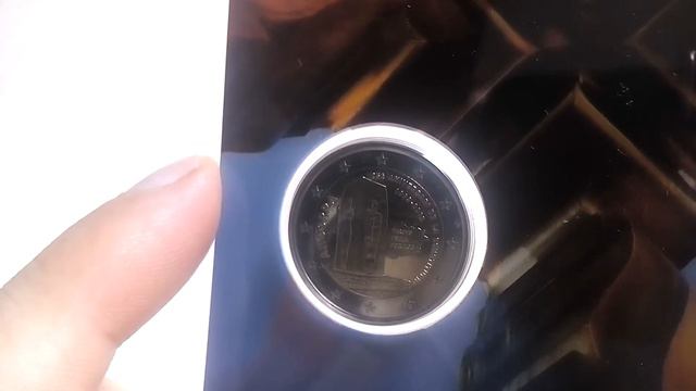 Биметаллические монеты Андорра 2 евро 2018 (143) 25 лет Конституции Андорры смотреть онлайн