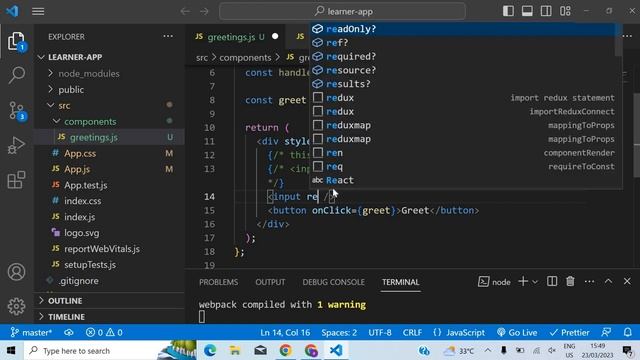 React for beginners - Class 5 - useState, Event Handling, Controlled Input Elements смотреть онлайн