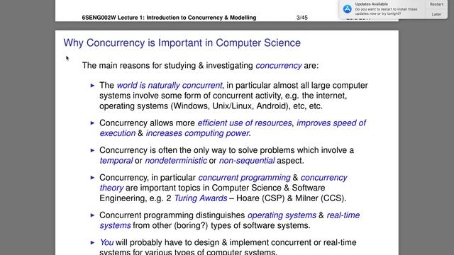 Concurrent Programming : Java Concurrency : Lecture 1 : Part 1 смотреть онлайн