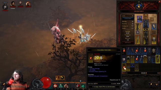 Longtime Diablo II Player Tries D3 - Diablo III #1 смотреть онлайн