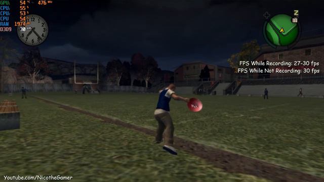 BULLY Scholarship Edition Gameplay on Low End PC (AMD A6 9220, Radeon R4 Graphics) смотреть онлайн